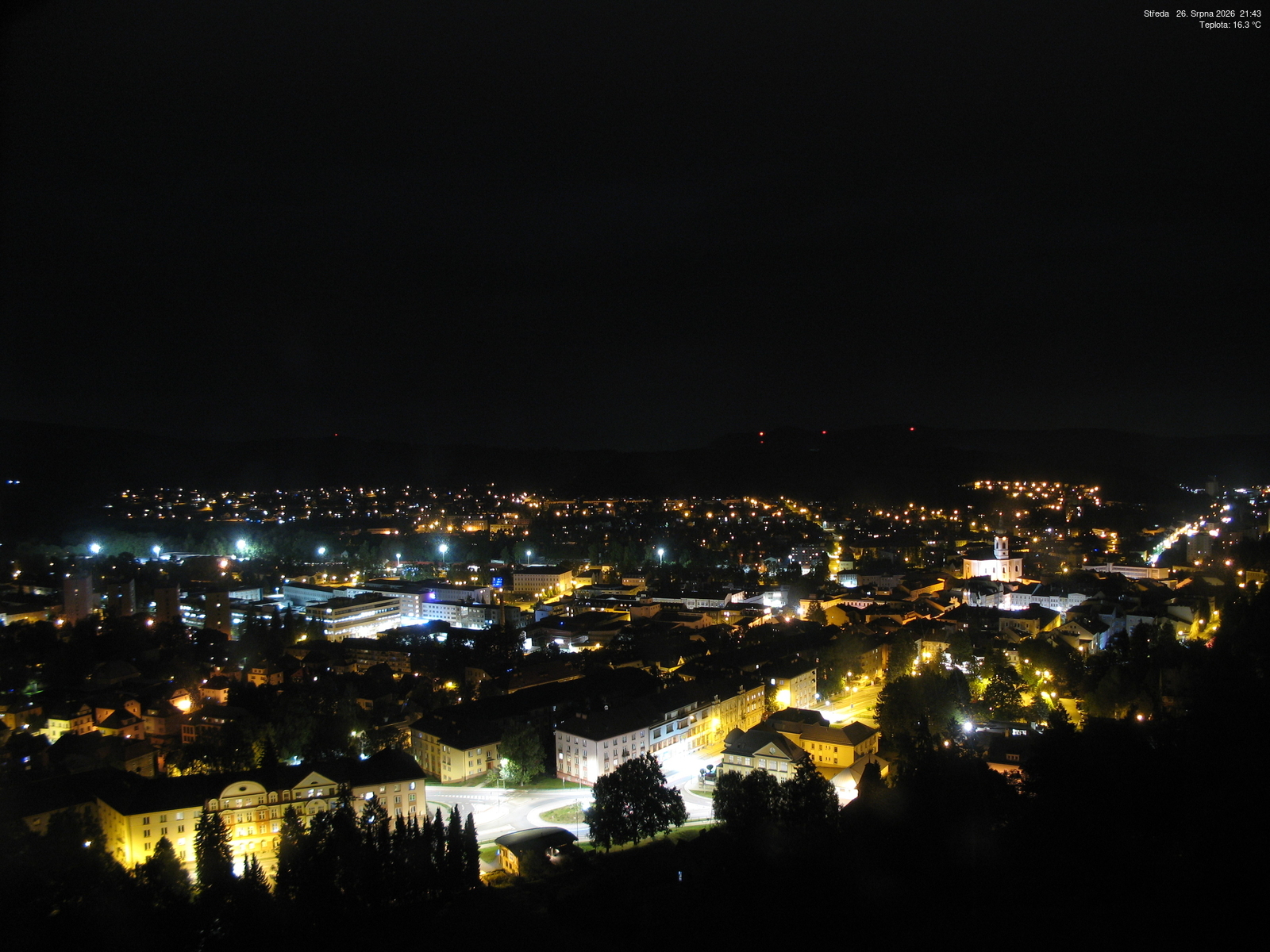 Trutnov Gablenzův pomník – město