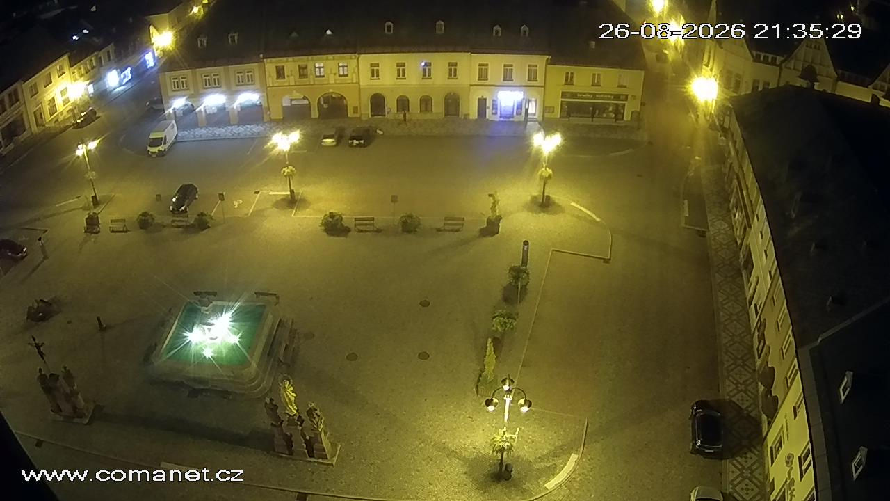 Jilemnice Masarykovo Náměstí