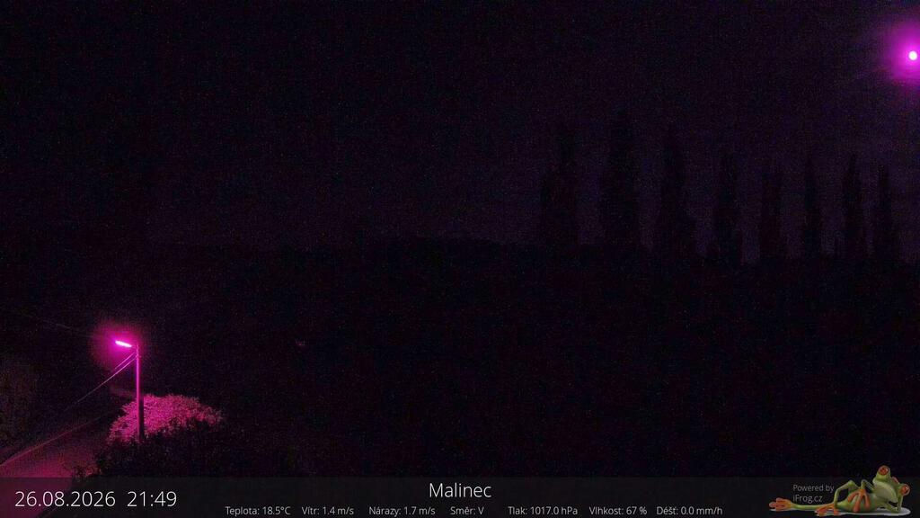 Webkamera Malinec