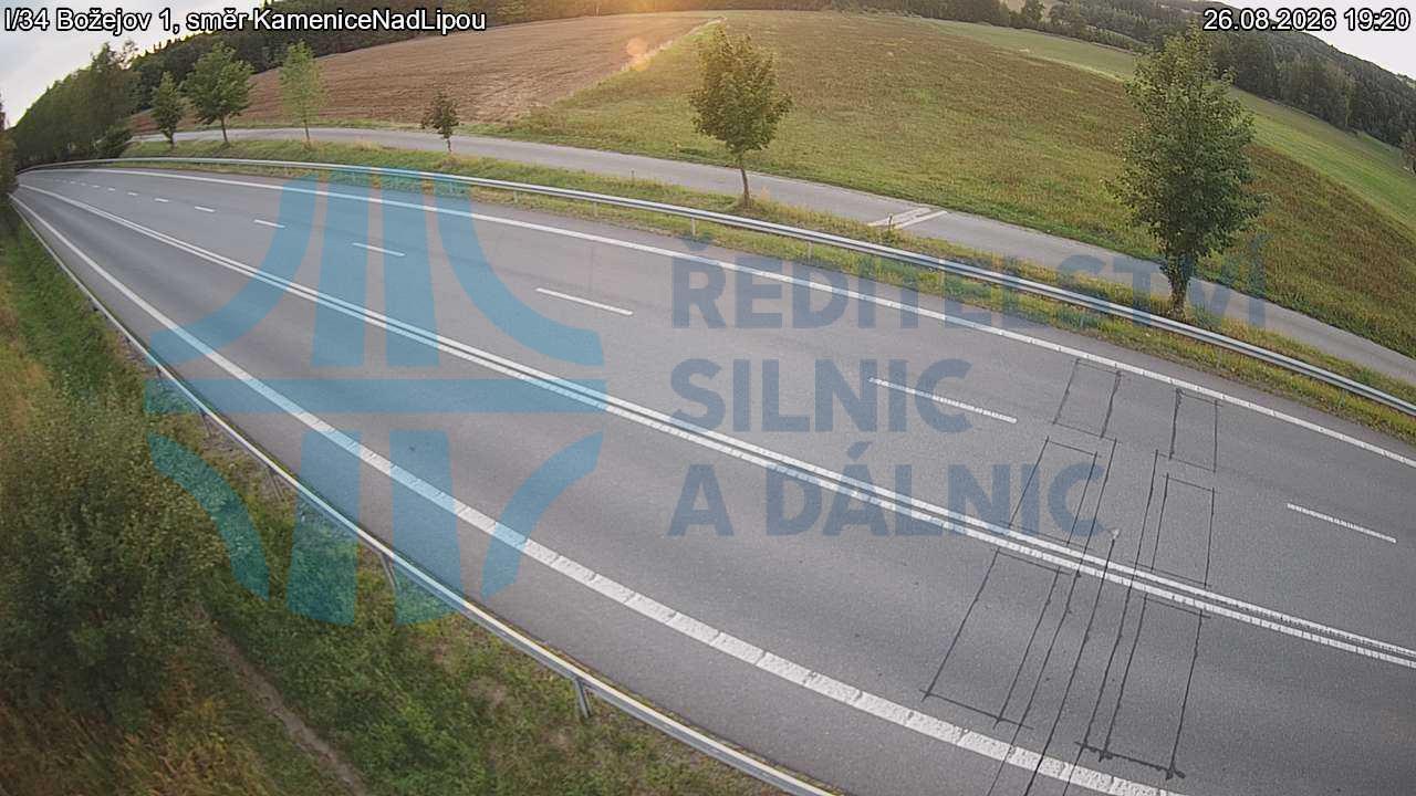 Webkamera I/34 70,8 km — záběr 1