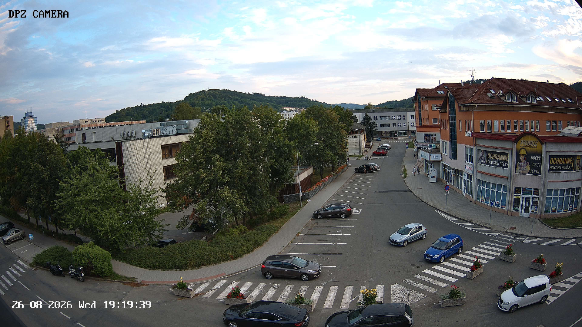 Webkamera Vsetín — záběr 1
