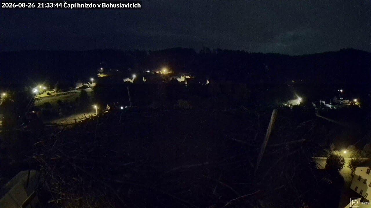 Bohuslavice nad Úpou čapí hnízdo