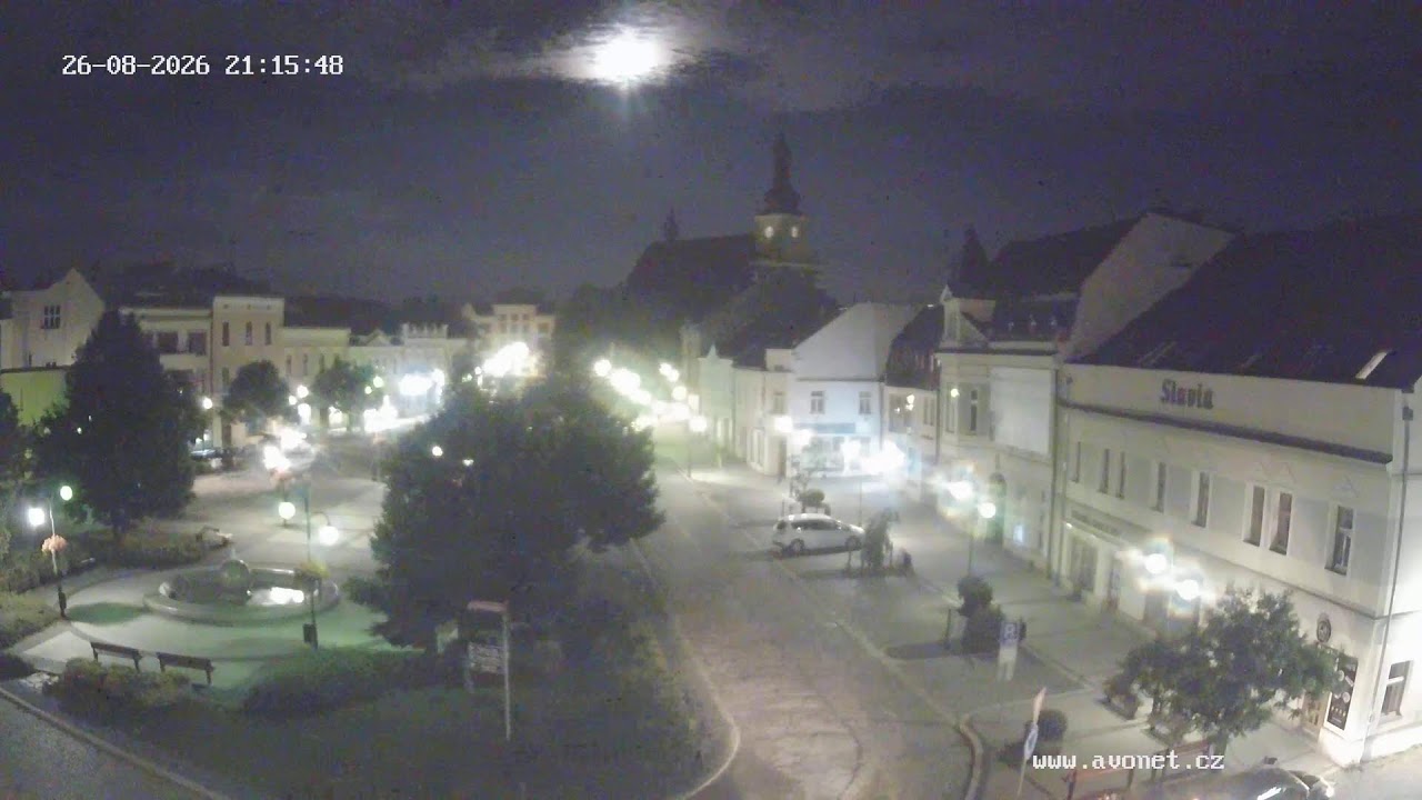 Holešov náměstí Dr. E. Beneše