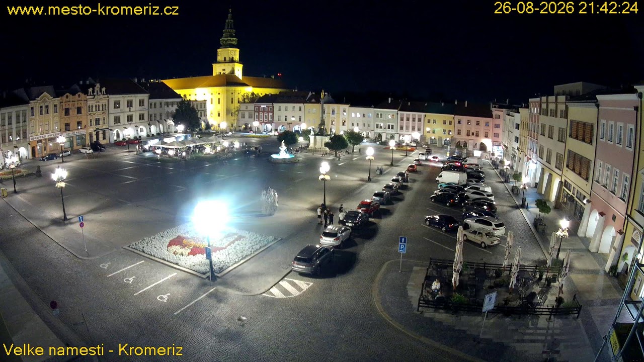 Kroměříž Velké náměstí