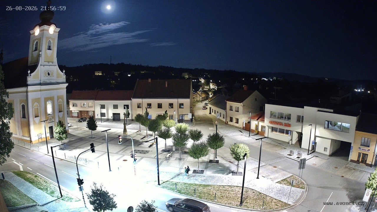 Slušovice náměstí Svobody